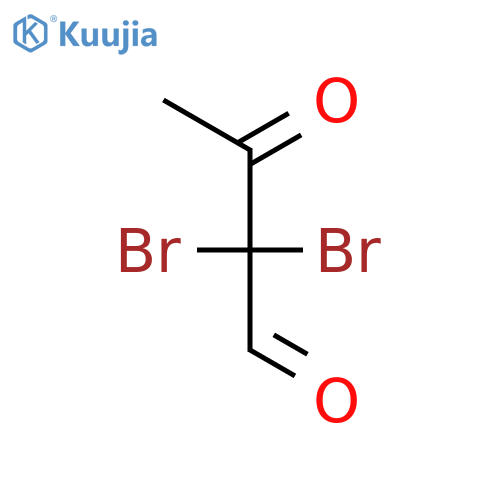 Butanal, 2,2-dibromo-3-oxo- structure