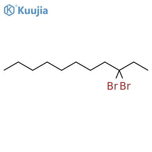 UNDECANE, 3,3-DIBROMO- structure