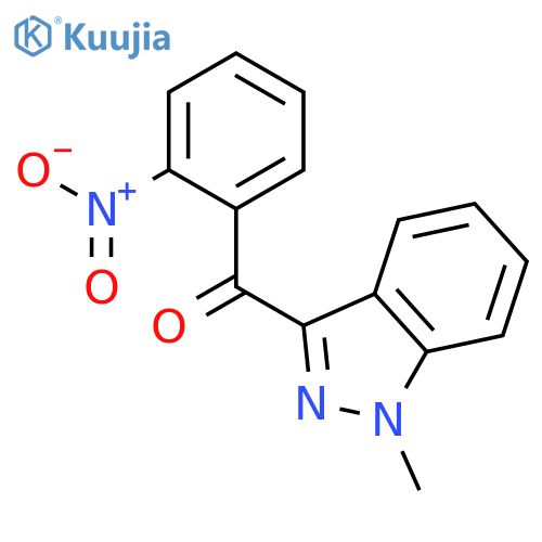 Methanone, (1-methyl-1H-indazol-3-yl)(2-nitrophenyl)- structure