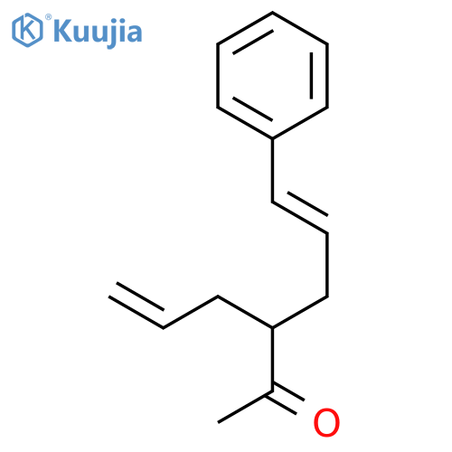 5-Hexen-2-one, 6-phenyl-3-(2-propenyl)-, (5E)- structure