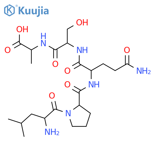 L-Alanine, L-leucyl-L-prolyl-L-glutaminyl-L-seryl- structure