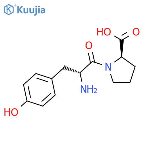 D-Proline, D-tyrosyl- structure