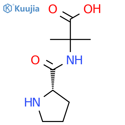 Alanine, L-prolyl-2-methyl- structure
