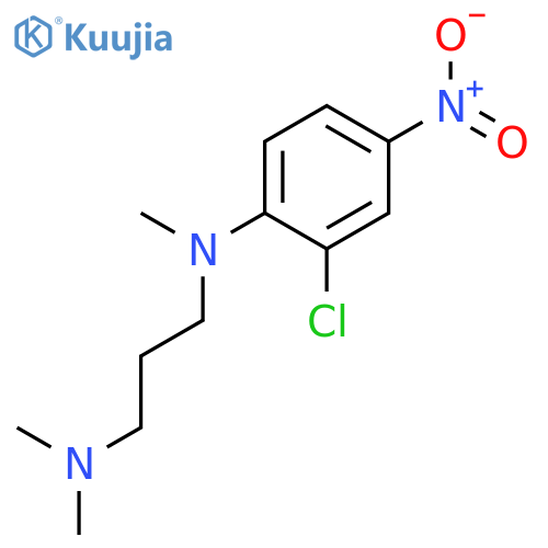 1,3-Propanediamine, N-(2-chloro-4-nitrophenyl)-N,N',N'-trimethyl- structure