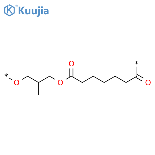 POLY[OXY(2-METHYL-1,3-PROPANEDIYL)OXY(1,7-DIOXO-1,7-HEPTANEDIYL)] structure