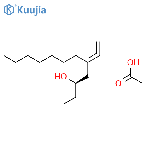 3-Dodecanol, 5-ethenylidene-, acetate, (3R)- structure