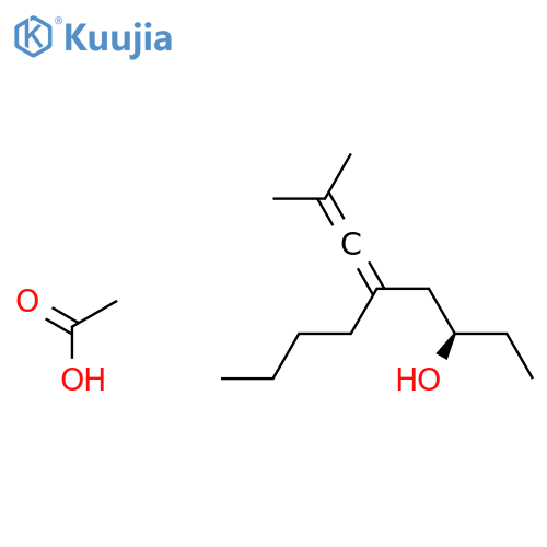 3-Nonanol, 5-(2-methyl-1-propenylidene)-, acetate, (3R)- structure