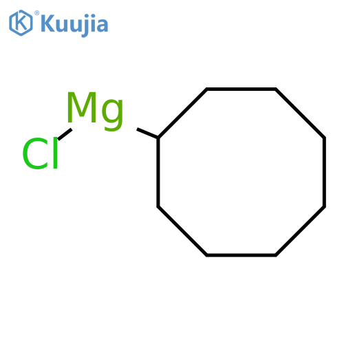 Magnesium, chloro-1-cyclooctyl- structure