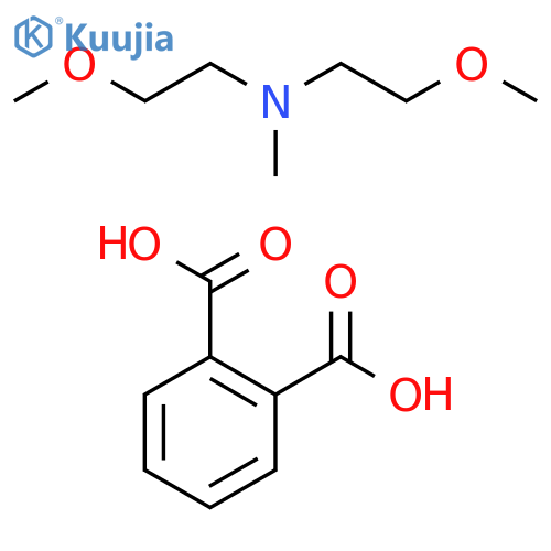 1,2-Benzenedicarboxylic acid, compd. with 2-methoxy-N-(2-methoxyethyl)-N-methylethanamine (1:1) structure