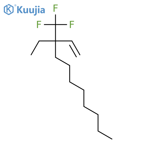 1-Undecene, 3-ethyl-3-(trifluoromethyl)- structure