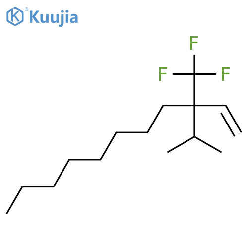 1-Undecene, 3-(1-methylethyl)-3-(trifluoromethyl)- structure