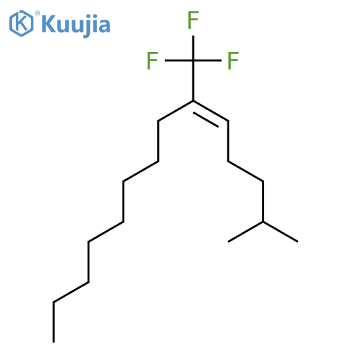 5-Tetradecene, 2-methyl-6-(trifluoromethyl)-, (5E)- structure