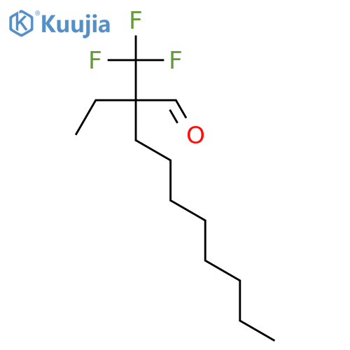 Decanal, 2-ethyl-2-(trifluoromethyl)- structure