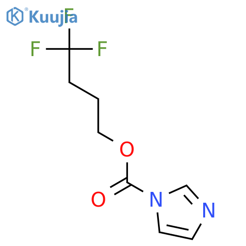 1H-Imidazole-1-carboxylic acid, 4,4,4-trifluorobutyl ester structure