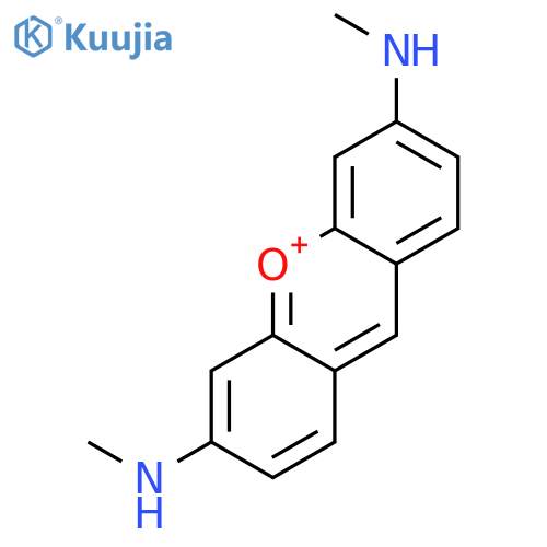 XANTHYLIUM, 3,6-BIS(METHYLAMINO)- structure