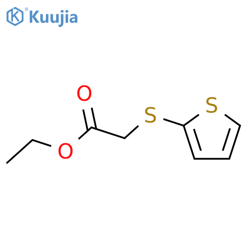 ethyl 2-(thiophen-2-ylthio)acetate structure