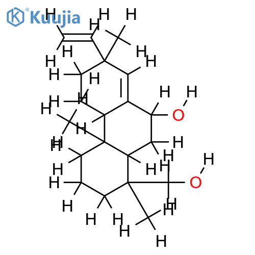 (-)-sandaracopimarol structure