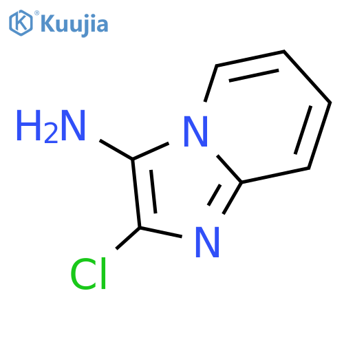 IMIDAZO[1,2-A]PYRIDIN-3-AMINE, 2-CHLORO- structure