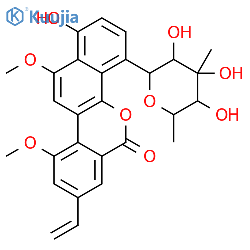 Chrysomycin A structure