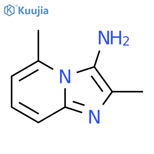 2,5-Dimethylimidazo[1,2-a]pyridin-3-amine structure