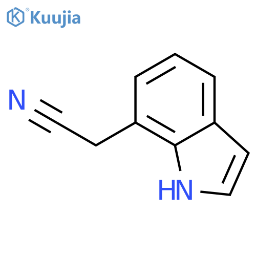 1H-Indole-7-acetonitrile structure
