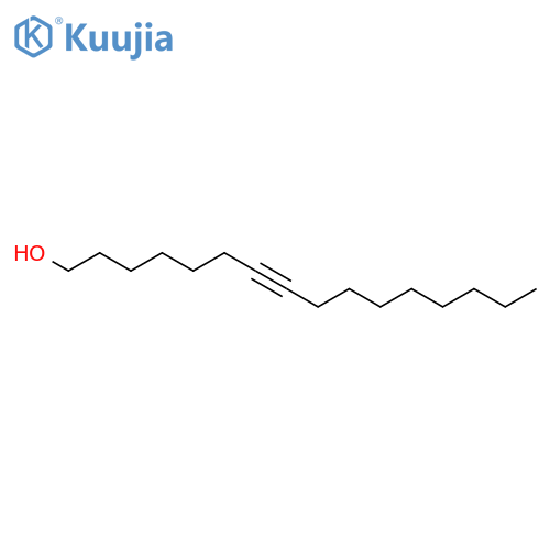 7-Hexadecyn-1-ol structure