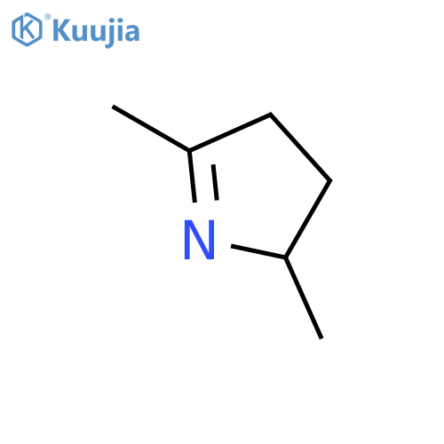 3,4-dihydro-2,5-dimethyl-2H-Pyrrole structure
