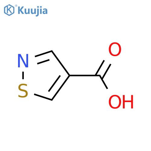 1,2-thiazole-4-carboxylic acid structure
