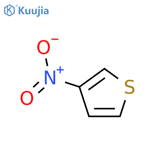 thiophene, 3-nitro- structure