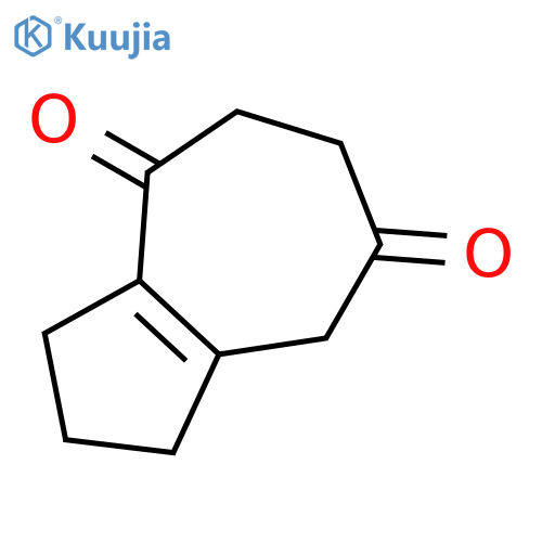 4,7-Azulenedione, 1,2,3,5,6,8-hexahydro- structure