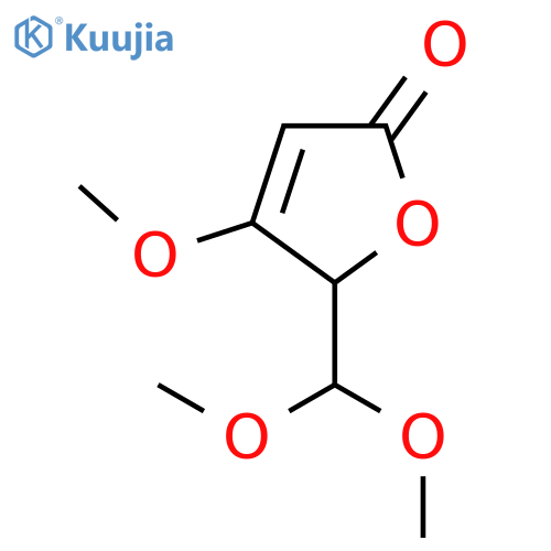 5-(Dimethoxymethyl)-4-methoxyfuran-2(5H)-one structure