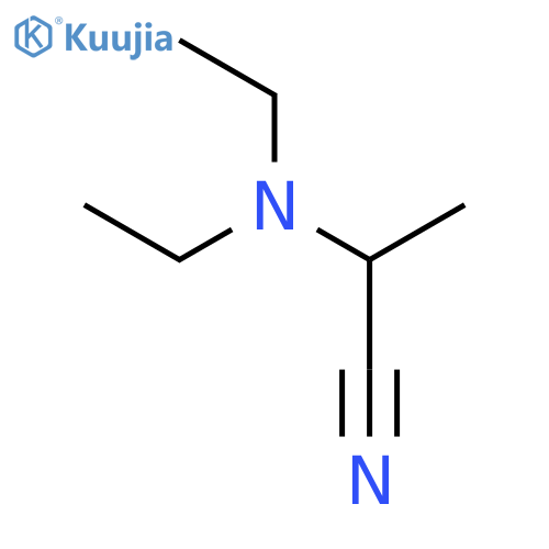 Propanenitrile, 2-(diethylamino)- structure