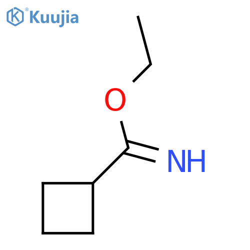 CYCLOBUTANECARBOXIMIDIC ACID ETHYL ESTER structure