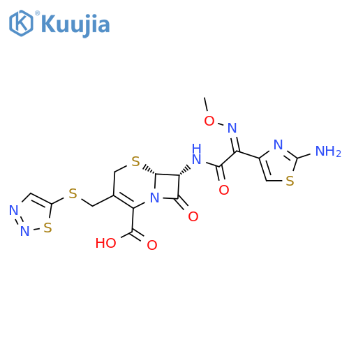 Cefuzonam structure