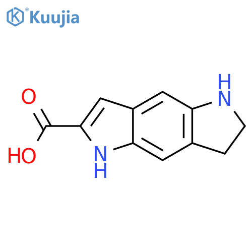 1,5,6,7-tetrahydro-Benzo[1,2-b:4,5-b']dipyrrole-2-carboxylic acid structure