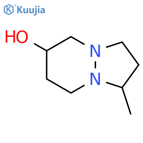 1H-Pyrazolo[1,2-a]pyridazin-6-ol,  hexahydro-1-methyl- structure