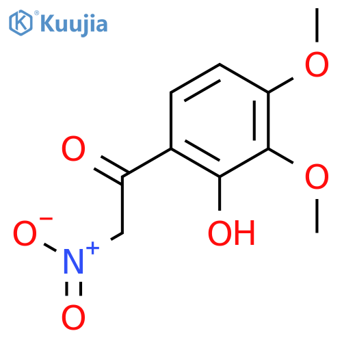 Ethanone, 1-(2-hydroxy-3,4-dimethoxyphenyl)-2-nitro- structure