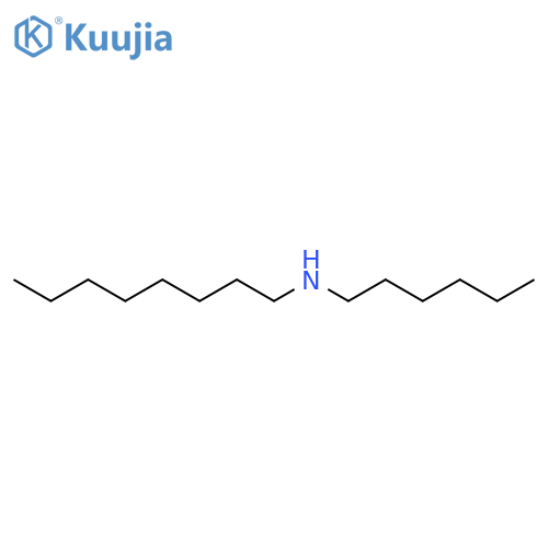 1-Octanamine, N-hexyl- structure