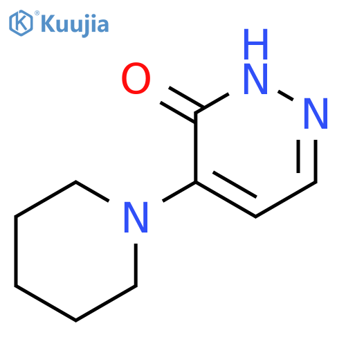 4-(1-piperidinyl)-3(2H)-Pyridazinone structure