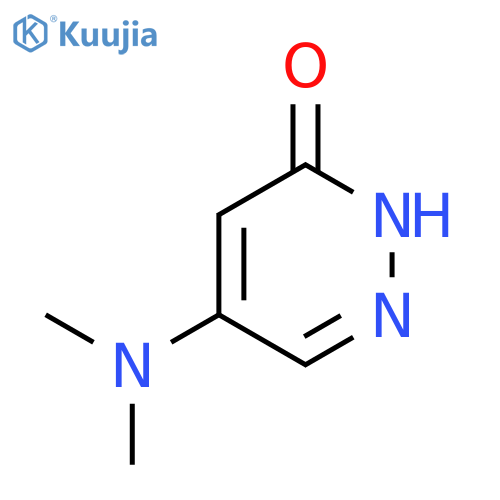 5-(dimethylamino)-2,3-dihydropyridazin-3-one structure