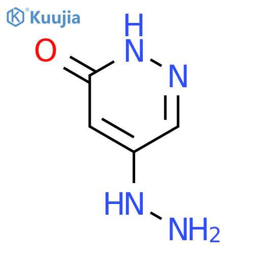 5-hydrazinyl-2,3-dihydropyridazin-3-one structure