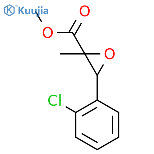 2-Chlor-α-methyl-epoxyzimtsaeure-methylester structure