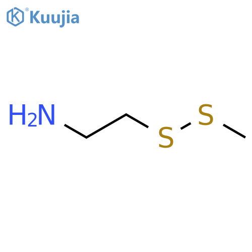 2-(methyldisulfanyl)ethan-1-amine structure