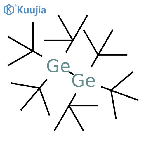 Digermane, hexakis(1,1-dimethylethyl)- structure