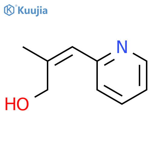 2-methyl-3-(2-pyridinyl)-2-Propen-1-ol structure