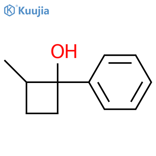 Cyclobutanol, 2-methyl-1-phenyl- structure