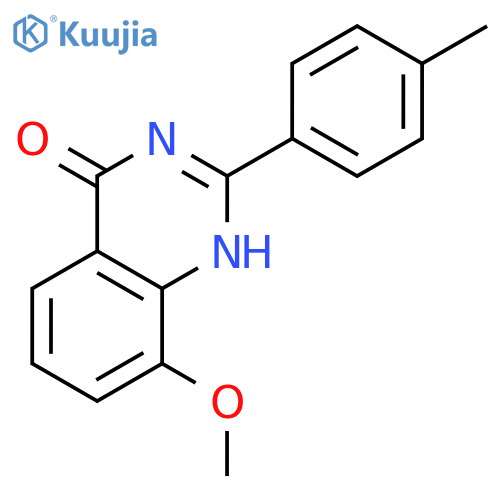 4(1H)-Quinazolinone, 8-methoxy-2-(4-methylphenyl)- (9CI) structure