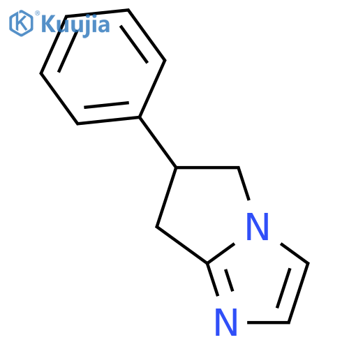 6,7-dihydro-6-phenyl-5H-Pyrrolo[1,2-a]imidazole structure