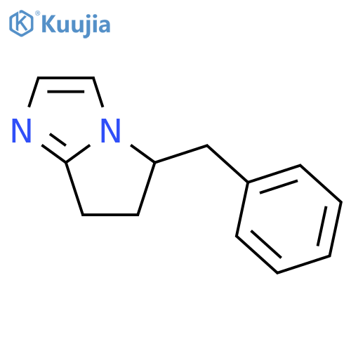 6,7-dihydro-5-(phenylmethyl)-5H-Pyrrolo[1,2-a]imidazole structure