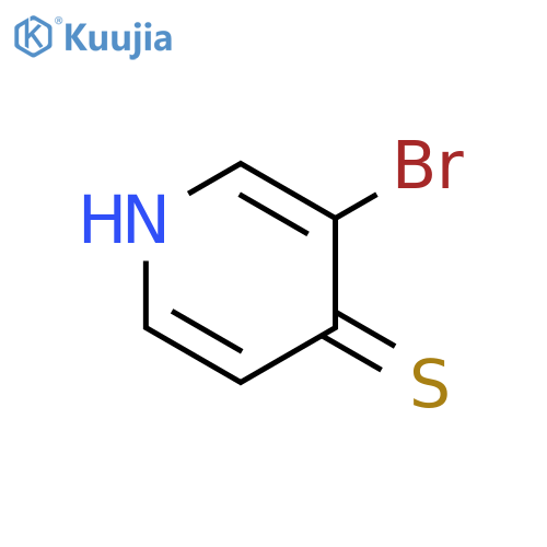 4(1H)-Pyridinethione, 3-bromo- structure